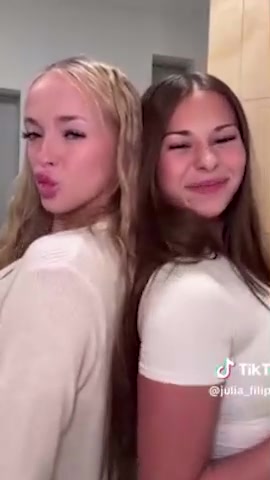 Sophie Rain and Julia Filippo Show Boobs Nipples With Sister